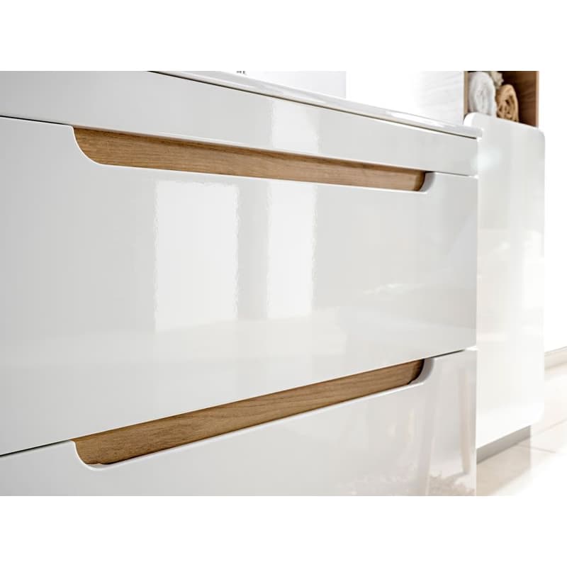 ArtCom Skrinka pod umývadlo ARUBA White 821 | 80cm 4
