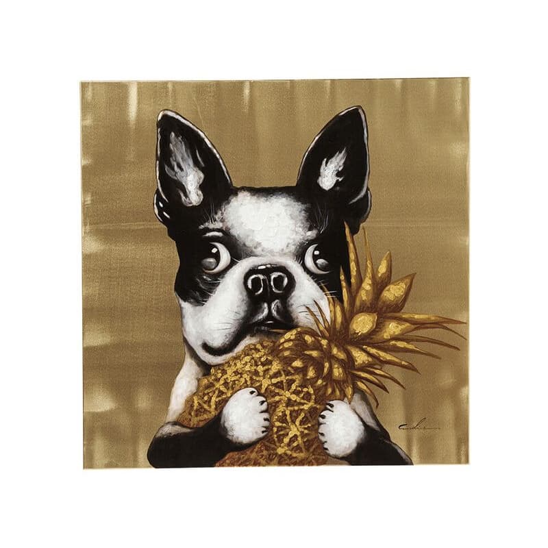Dog with Pineapple obraz viacfarebný