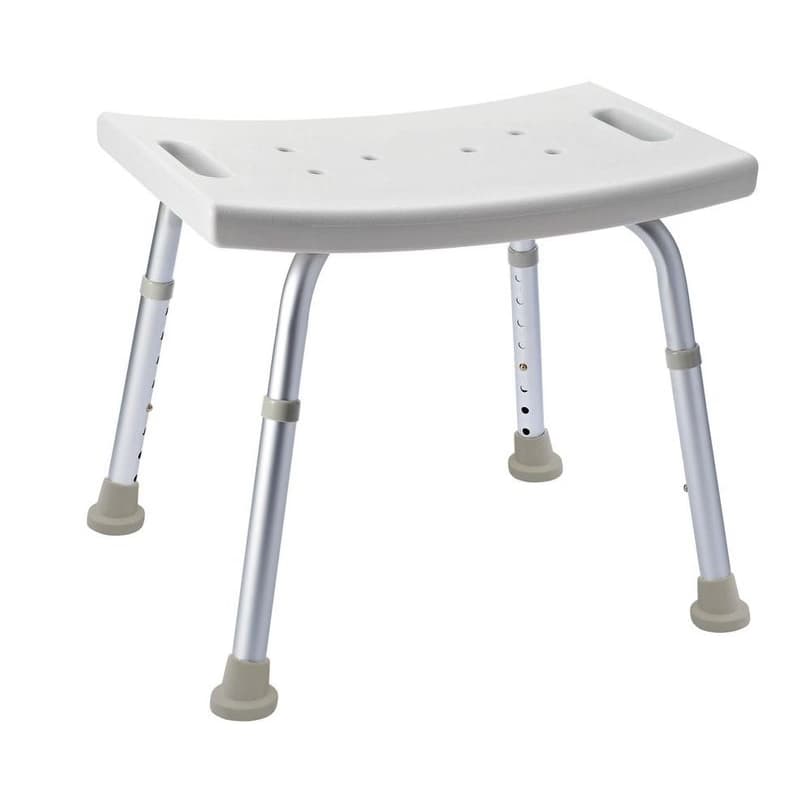 RIDDER - HANDICAP Kúpeľňová stolička, nastavitelná výška, biela A00601101 1