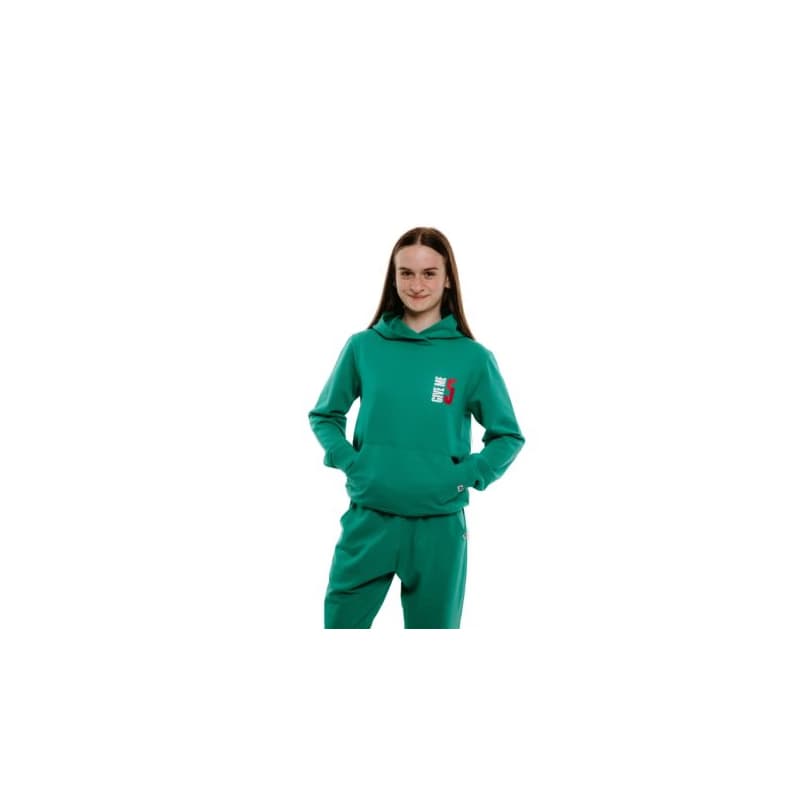 Dievčenská mikina s kapucňou AUTHORITY H-TRENDY G green 1