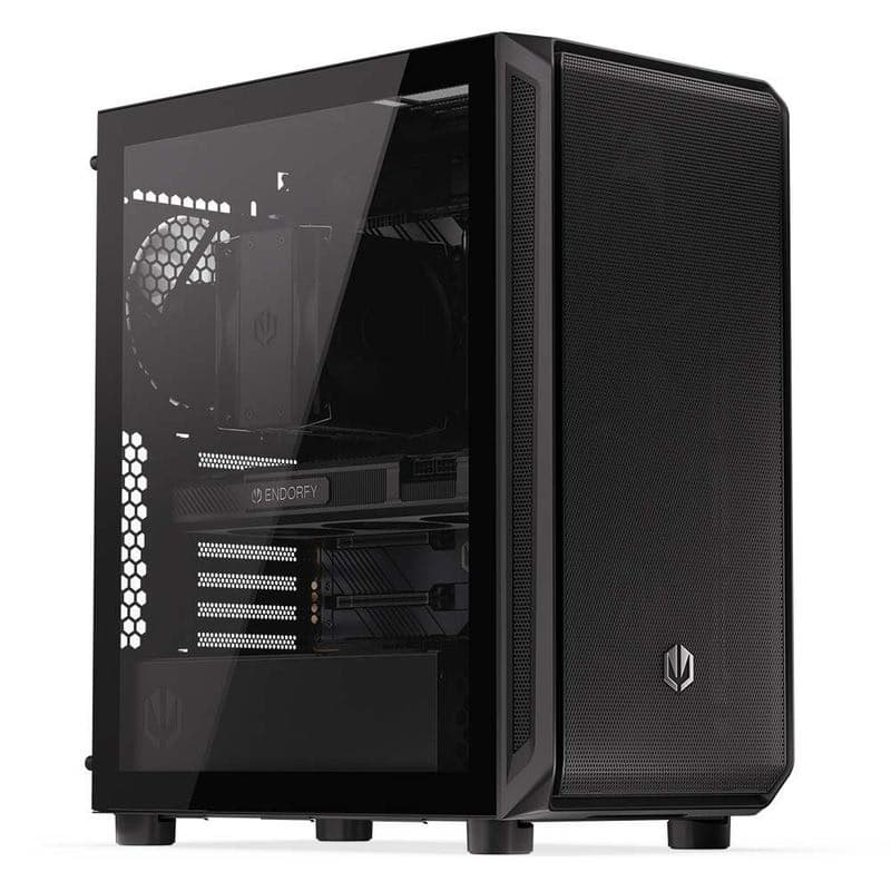 ENDORFY Case Arx 500 Air, Priehľadná bočnica, ATX, 5x140mm, čierna 1