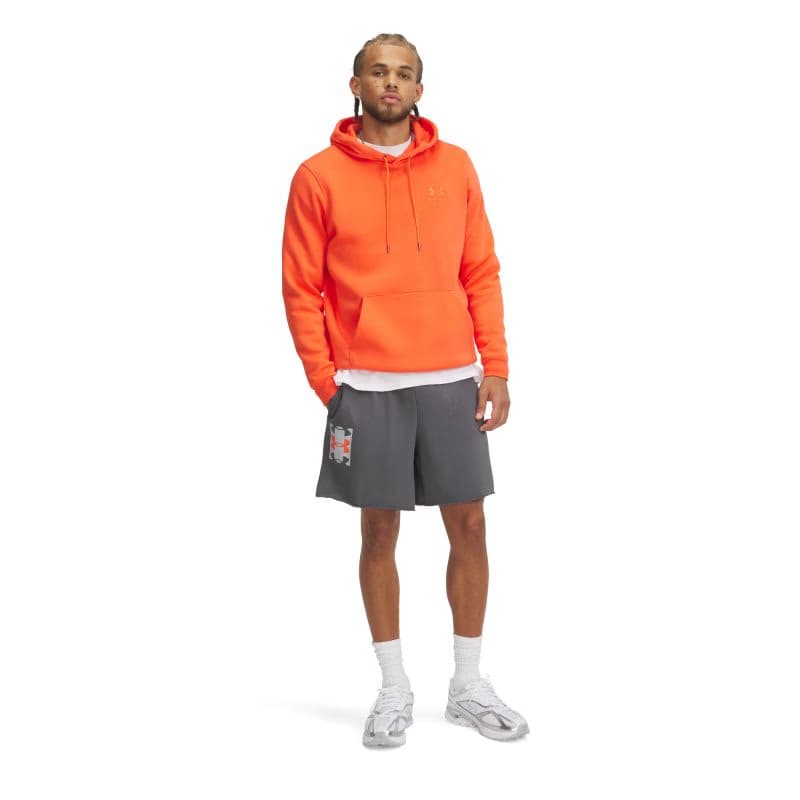 Pánske teplákové kraťasy UNDER ARMOUR UA Rival TerryLogo8inShort-GRY 4