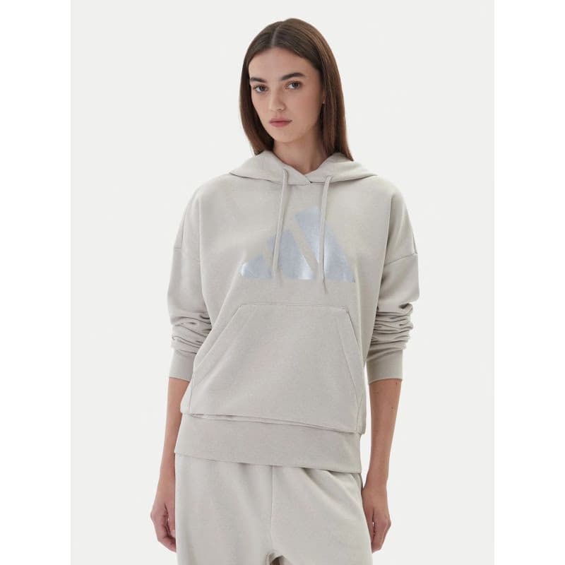 Dámska mikina s kapucňou ADIDAS W HOL MET HD WONALU 2