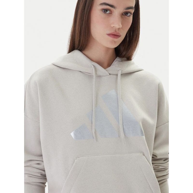 Dámska mikina s kapucňou ADIDAS W HOL MET HD WONALU 5