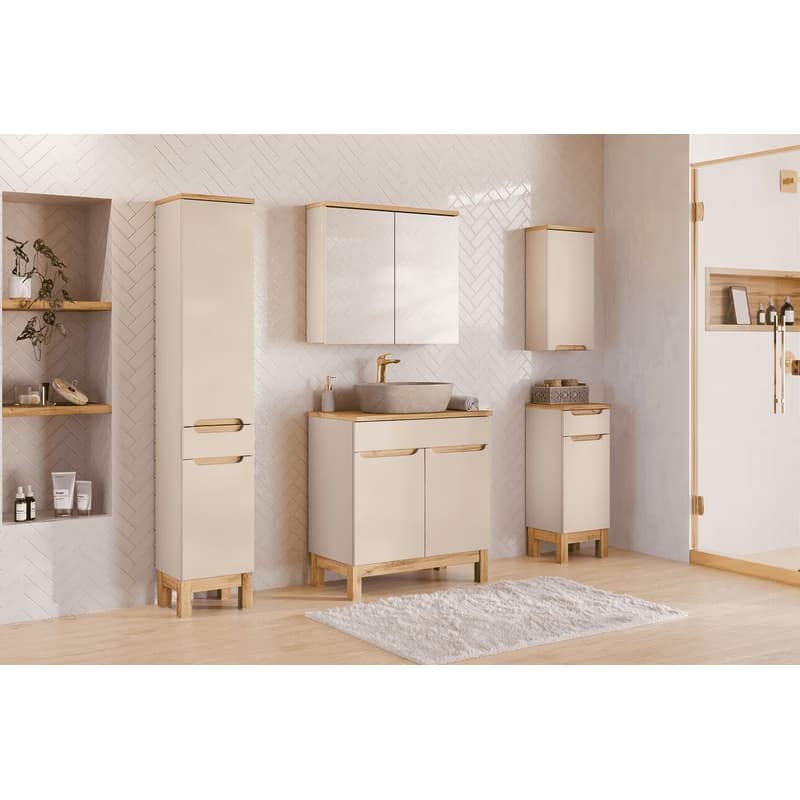 ArtCom Kúpeľňová skrinka nízka BALI Cashmere 810 5