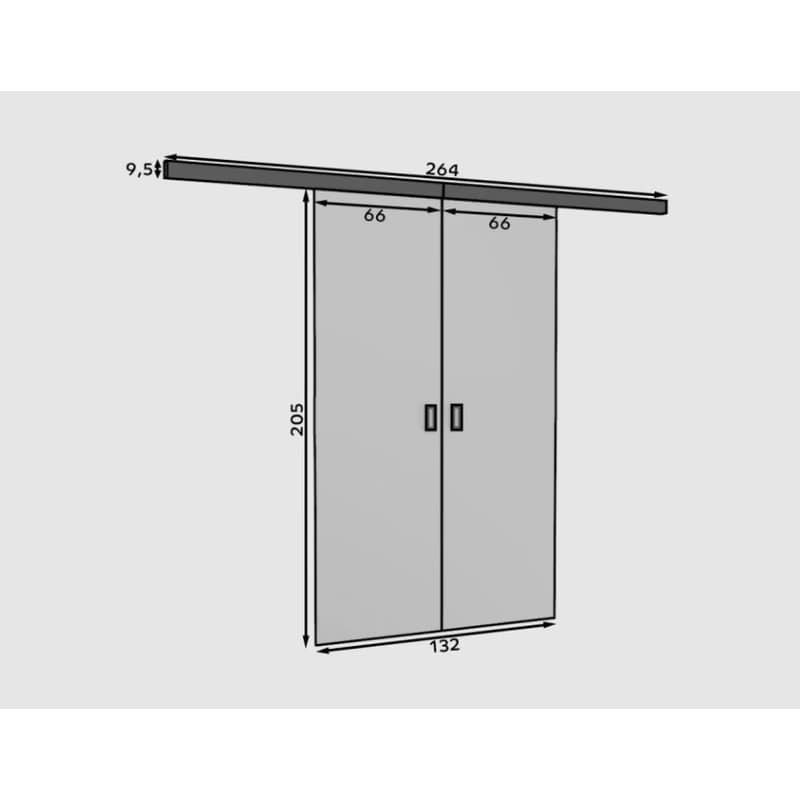 ArtAdrk Posuvné dvere TOPPO | 120 cm 3
