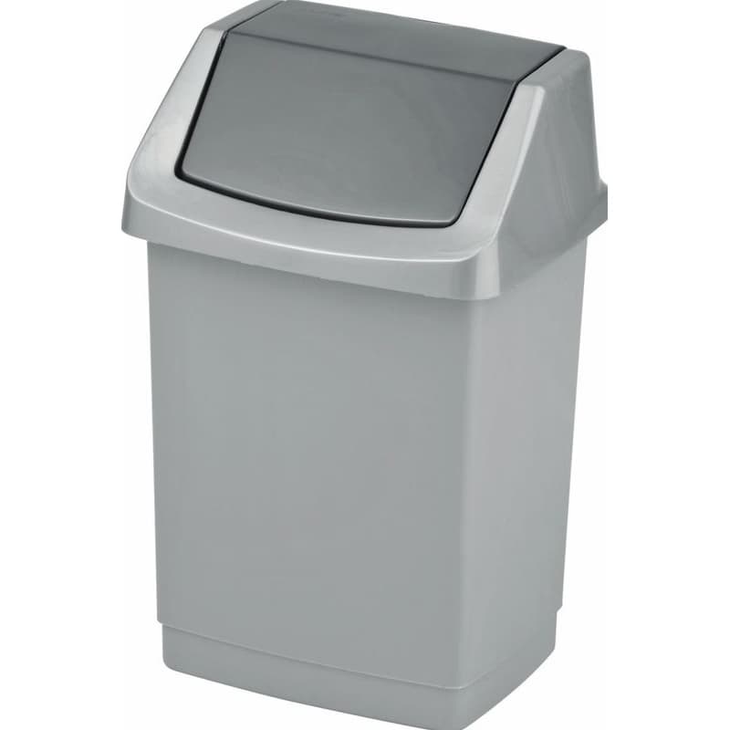 CURVER Odpadkový kôš CLICK-IT 50L | strieborná 1