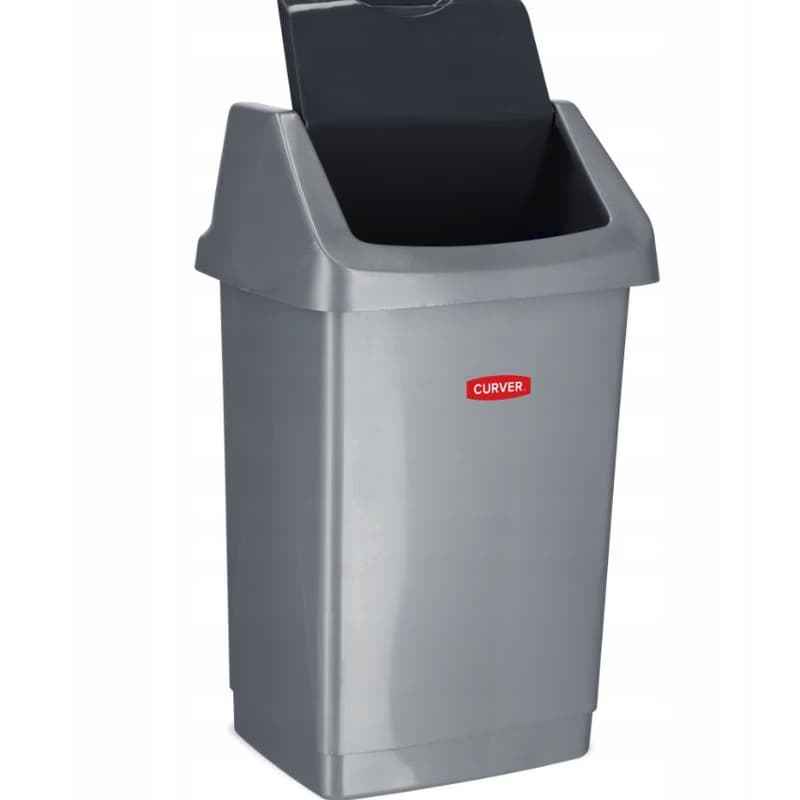 CURVER Odpadkový kôš CLICK-IT 50L | strieborná 3