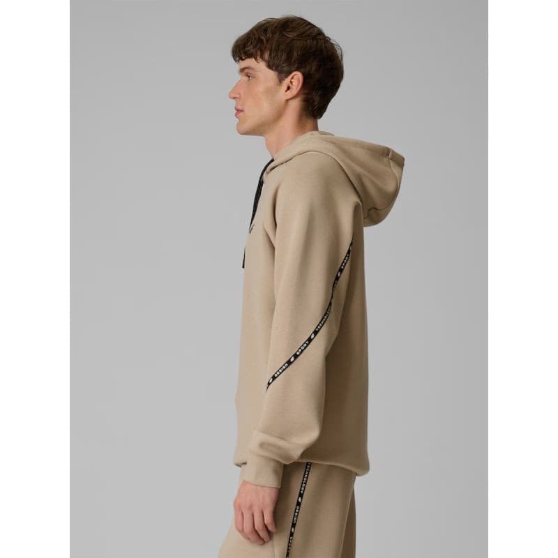 Pánska mikina s kapucňou 4F SWEATSHIRT M2238-83S-BEIGE 2