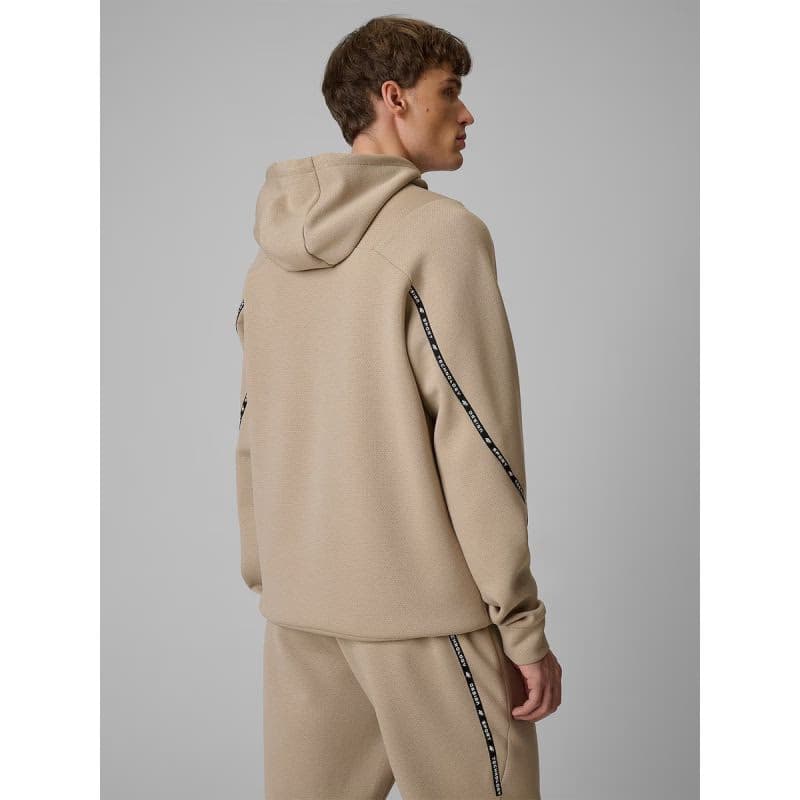 Pánska mikina s kapucňou 4F SWEATSHIRT M2238-83S-BEIGE 3