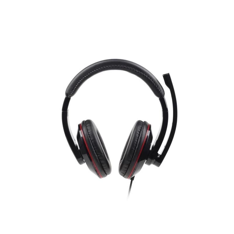 GEMBIRD slúchadlá s mikrofónom MHS-U-001 Gaming, čierna, USB 2