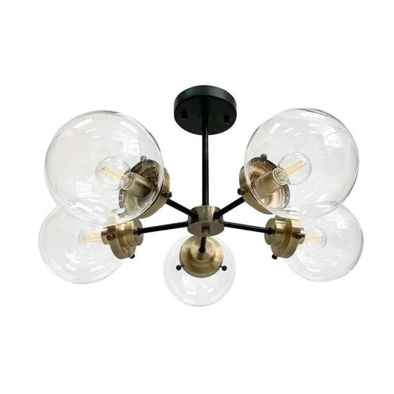 Stropná lampa LENS 5xE14 Candellux 1