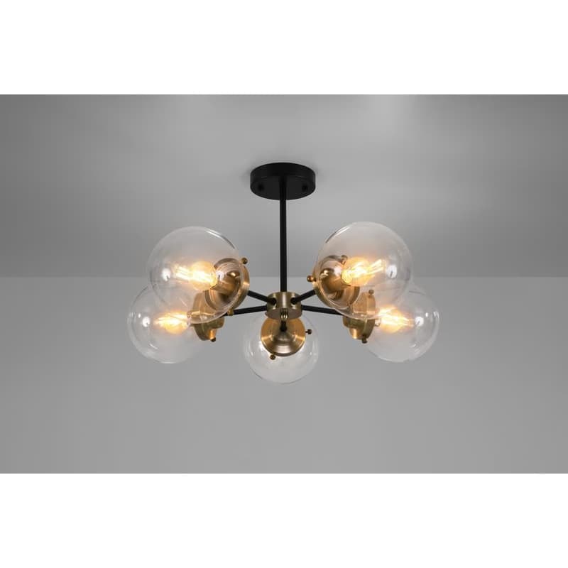 Stropná lampa LENS 5xE14 Candellux 3