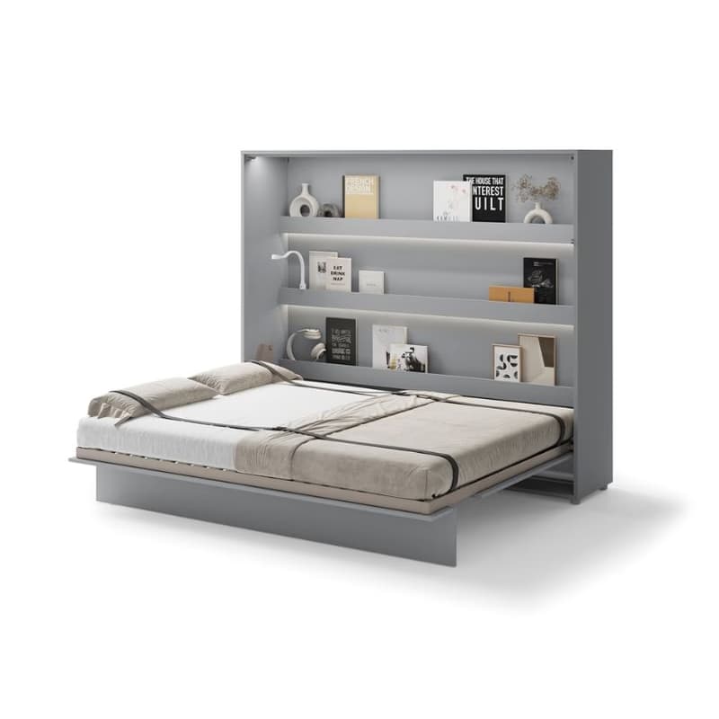 Dig-net nábytok Sklápacia posteľ Lenart BED CONCEPT BC-14 sivá | 160 x 200 cm 3