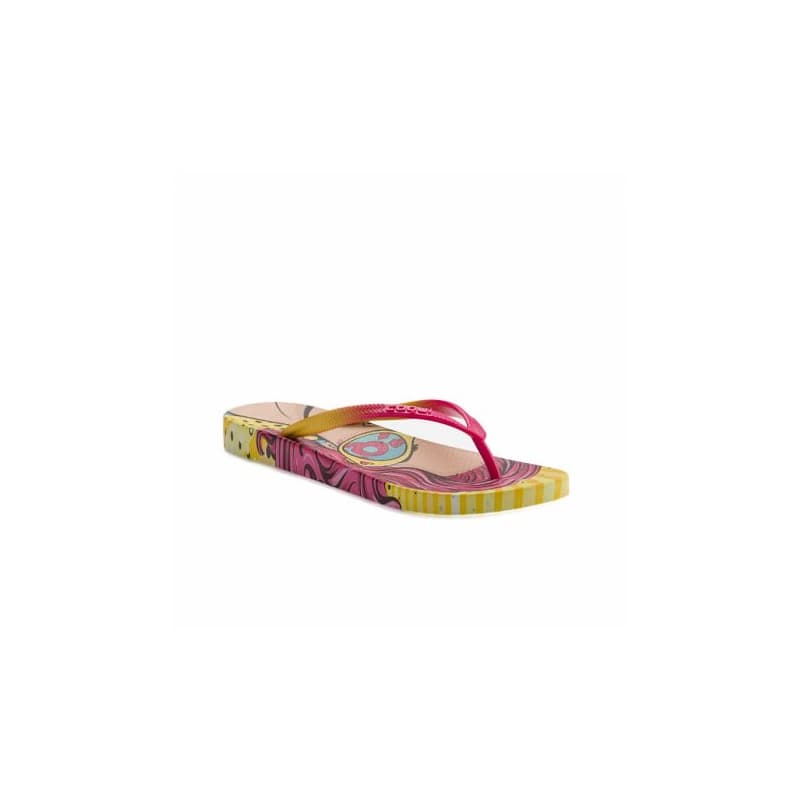 Dámske žabky (plážová obuv) COQUI Kaja Printed wow lt. fuchsia