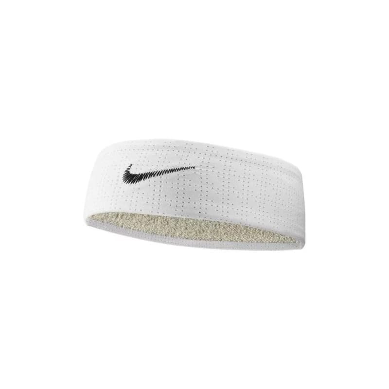 Čelenka NIKE Fury Headband Terry white black 1