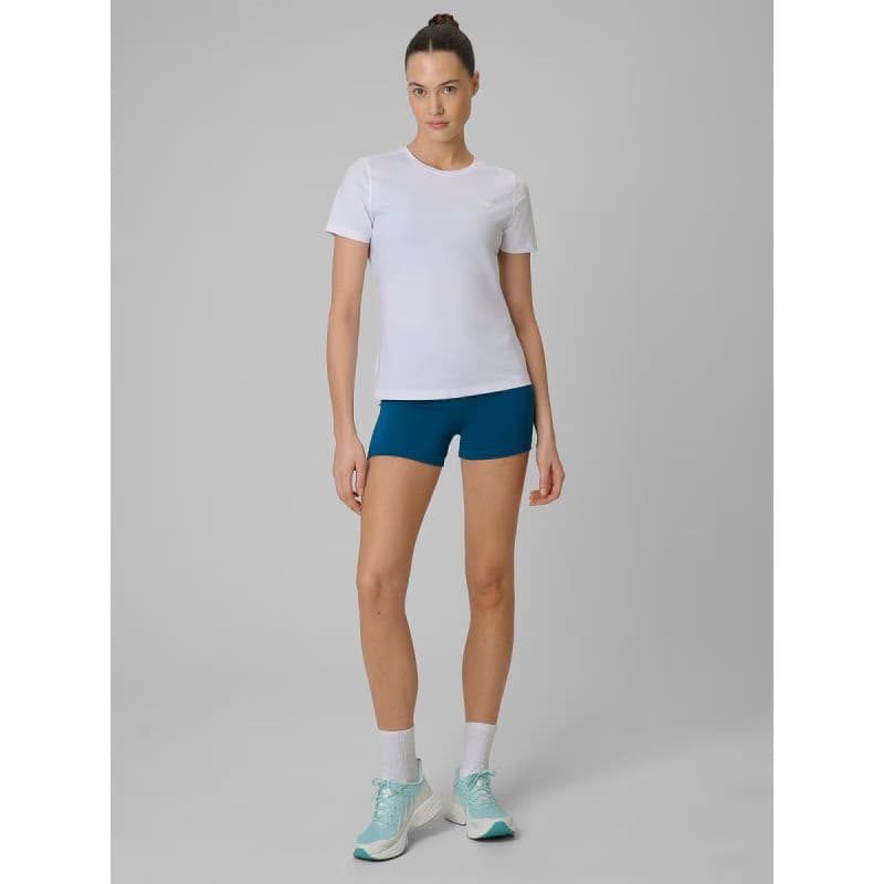 Dámske tréningové tričko s krátkym rukávom 4F TSHIRT FNK F1846-10S-WHITE 5