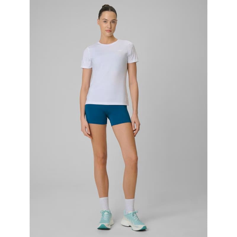 Dámske tréningové tričko s krátkym rukávom 4F TSHIRT FNK F1846-10S-WHITE 6