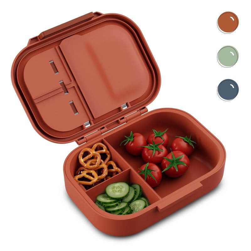 Klarstein Bunko plastový desiatový box s 3 priehradkami 1