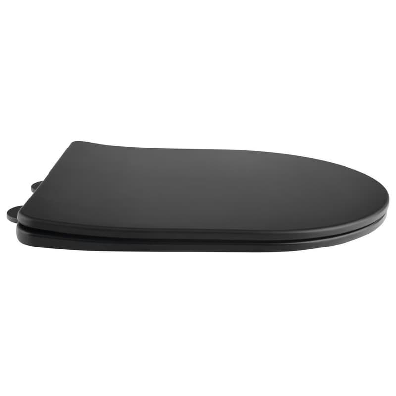 SAPHO - PACO WC sedátko, SLIM, Soft Close, Easy Take, čierna mat PCS1012B 2