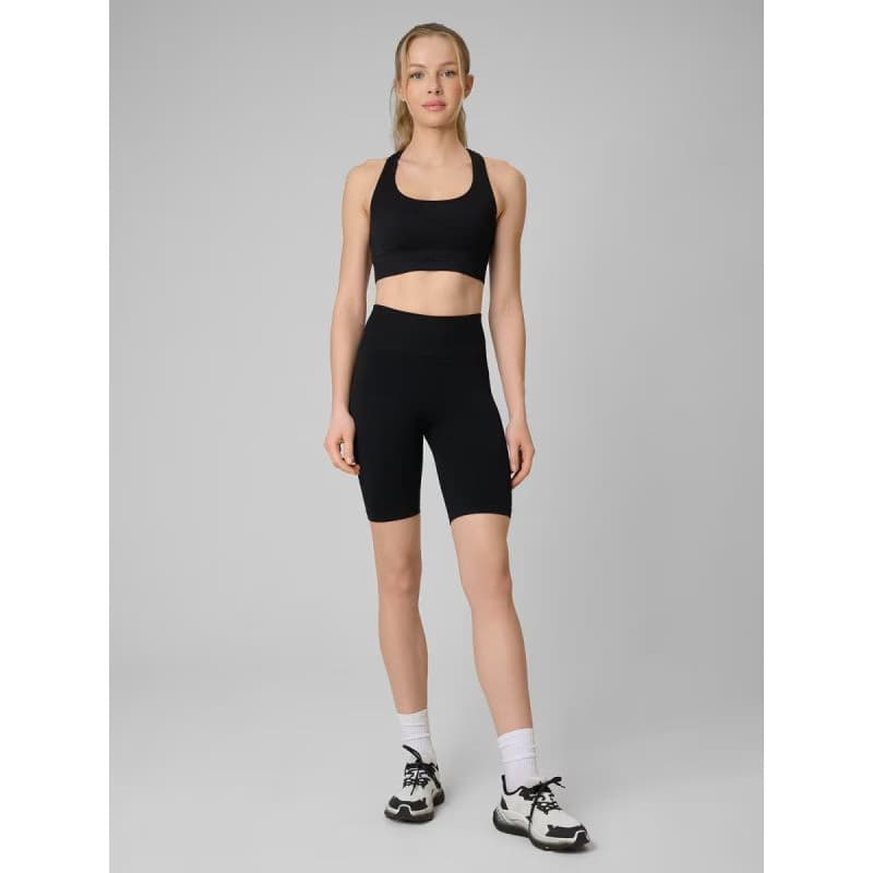 Dámske tréningové kraťasy 4F SHORT TIGHTS FNK F109-20S-DEEP BLACK 4
