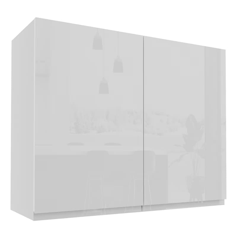 ArtExt Kuchynská skrinka horná FLORENCE lesk | W3 90 Farba korpusu: Grey 2