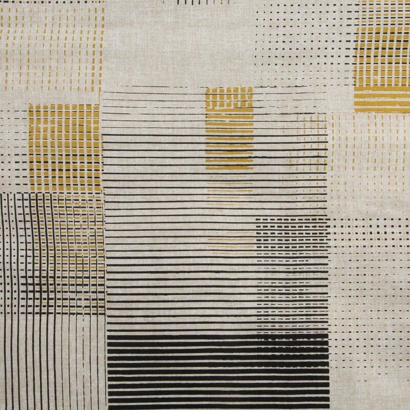 ArtFir Obliečky na dvojlôžko LEA 06 | krémová/sivá 220 x 200 cm 4