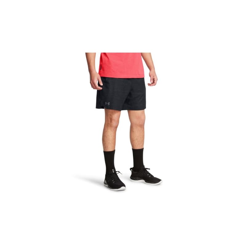 Pánske tréningové kraťasy UNDER ARMOUR UA Vanish Woven 6in Prnt Sts-BLK