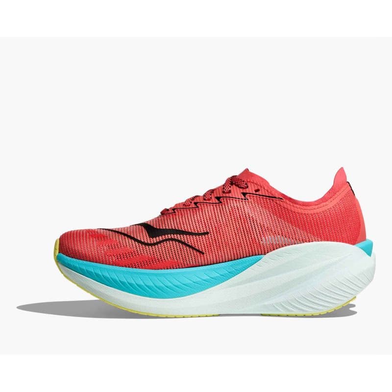 Dámska bežecká obuv HOKA Mach X 2 W grapefruit electric coral 3