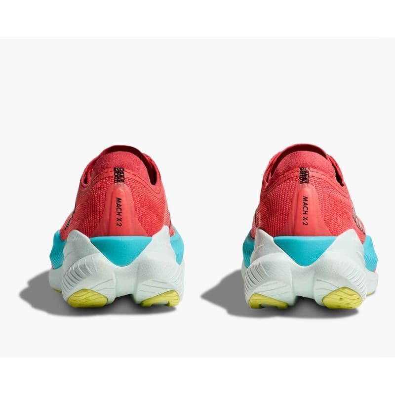 Dámska bežecká obuv HOKA Mach X 2 W grapefruit electric coral 6