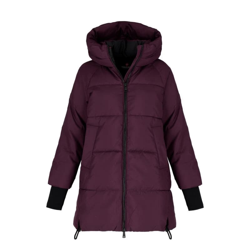 Dámska bunda VOLCANO J-FROZEN-403-BURGUNDY 4