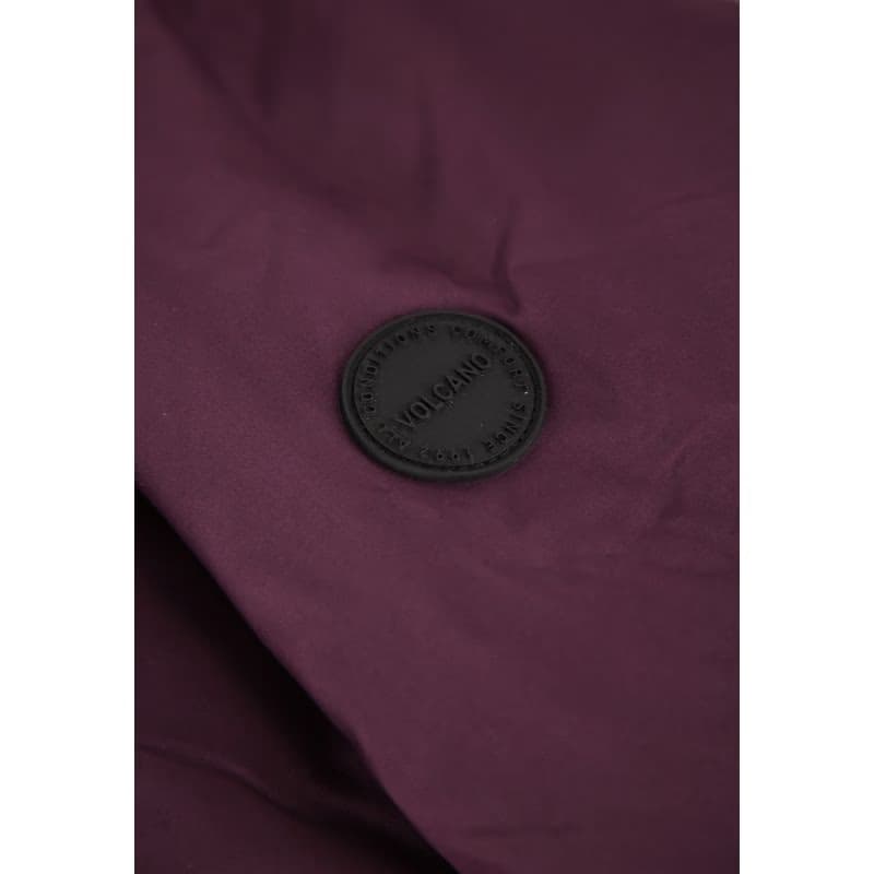Dámska bunda VOLCANO J-FROZEN-403-BURGUNDY 5