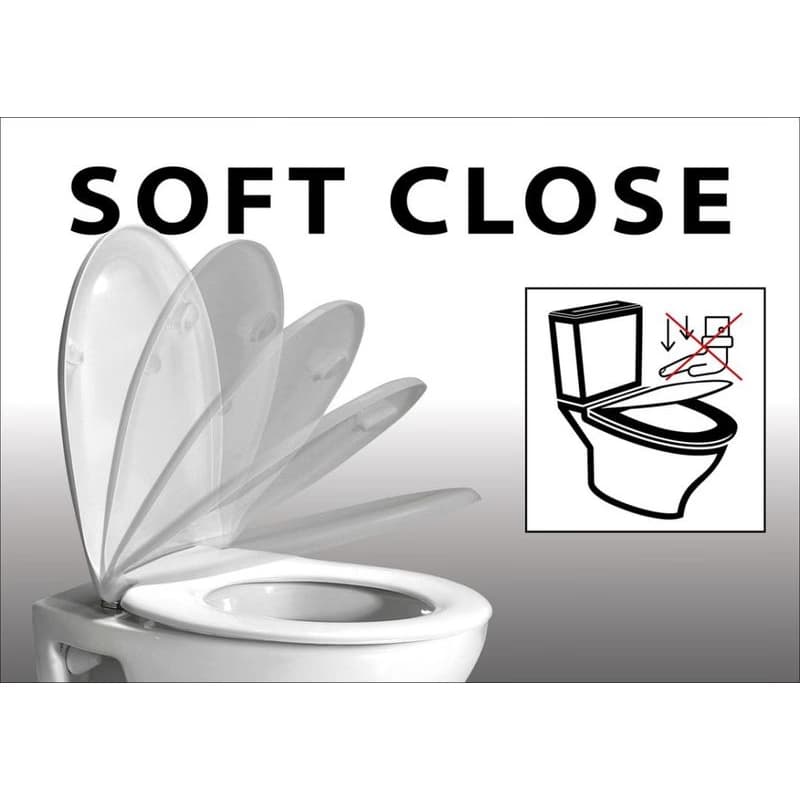 GSI - WC sedátko, SLIM, Soft Close, Quick Release, creta mat/chróm MS86CSN08 3