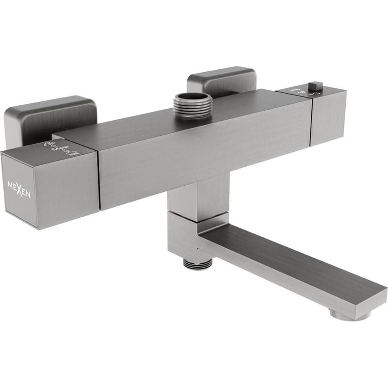 MEXEN - Cube batéria termostatická vaňová/ sprchová grafit 77910-66 1