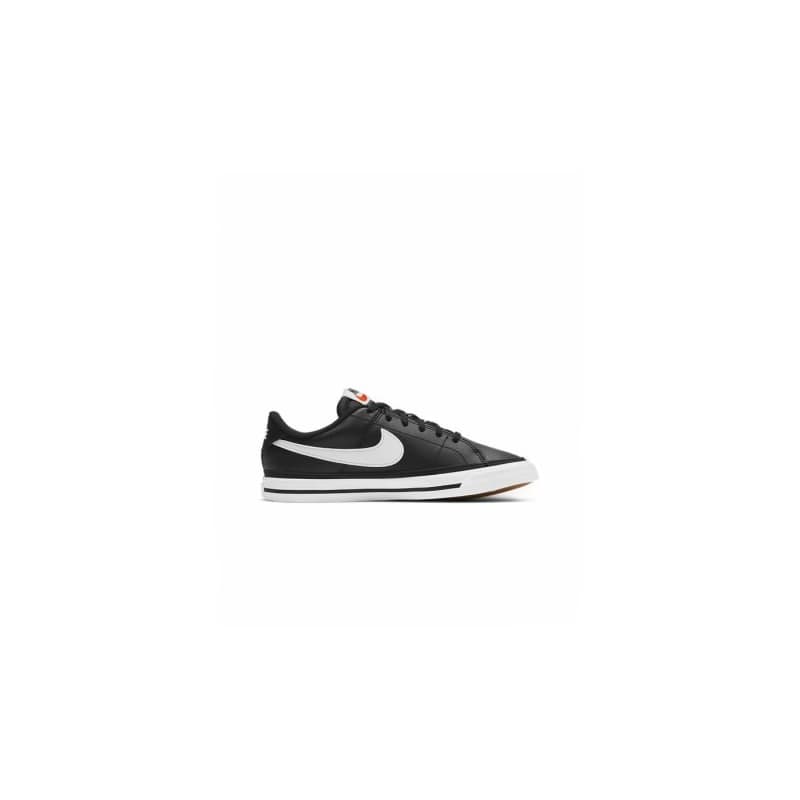Juniorská vychádzková obuv NIKE Court Legacy black light brown white 1