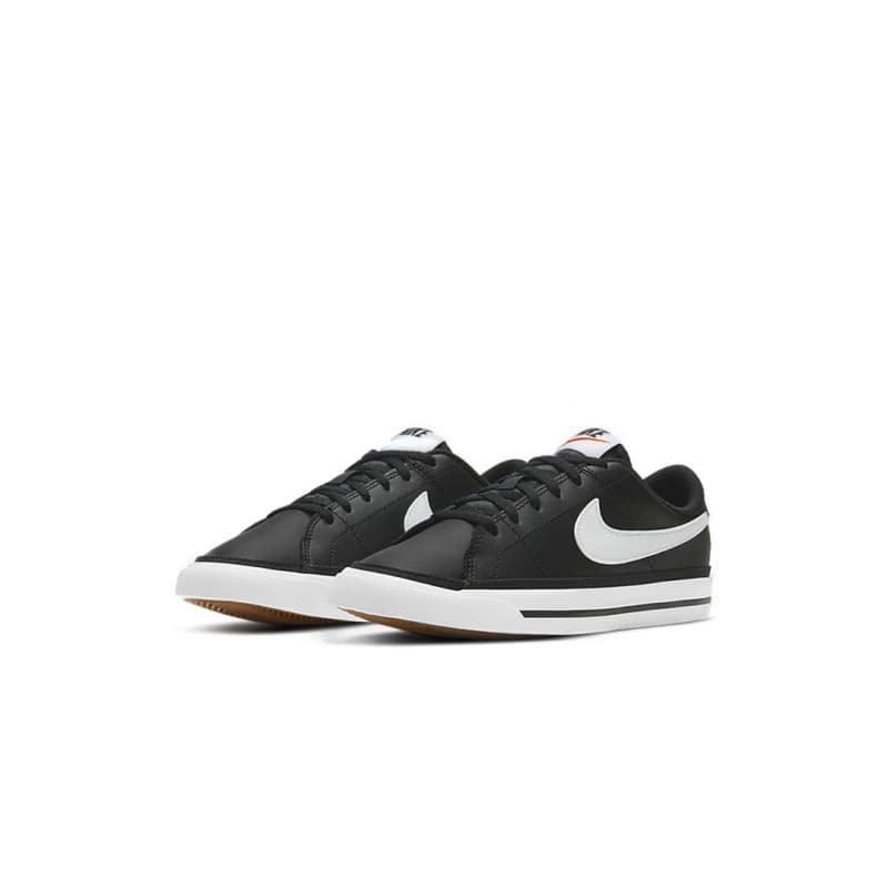 Juniorská vychádzková obuv NIKE Court Legacy black light brown white 3