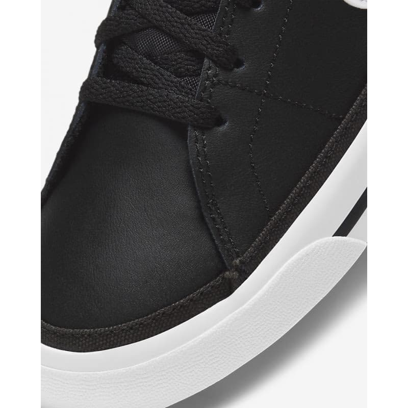 Juniorská vychádzková obuv NIKE Court Legacy black light brown white 6