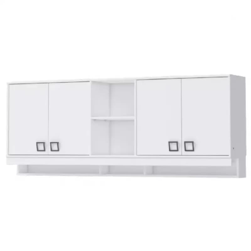Závesná skrinka Kiki MKR-BE/KI-15 white/white 1