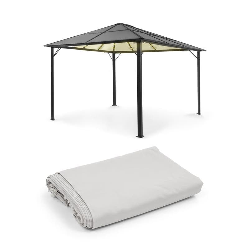Blumfeldt Pantheon Solid Sky Ambient Solar, altánok, 3 x 4 m, solárne osvetlenie 1