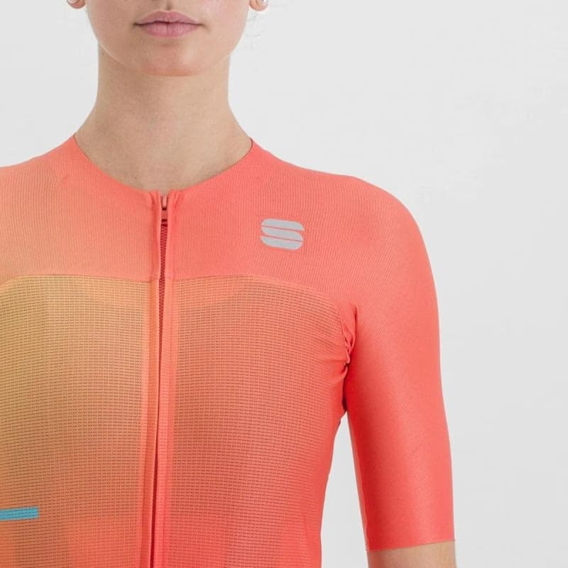 Dámsky cyklistický dres s krátkym rukávom SPORTFUL Light pro w jersey, shaded pompelmo 6