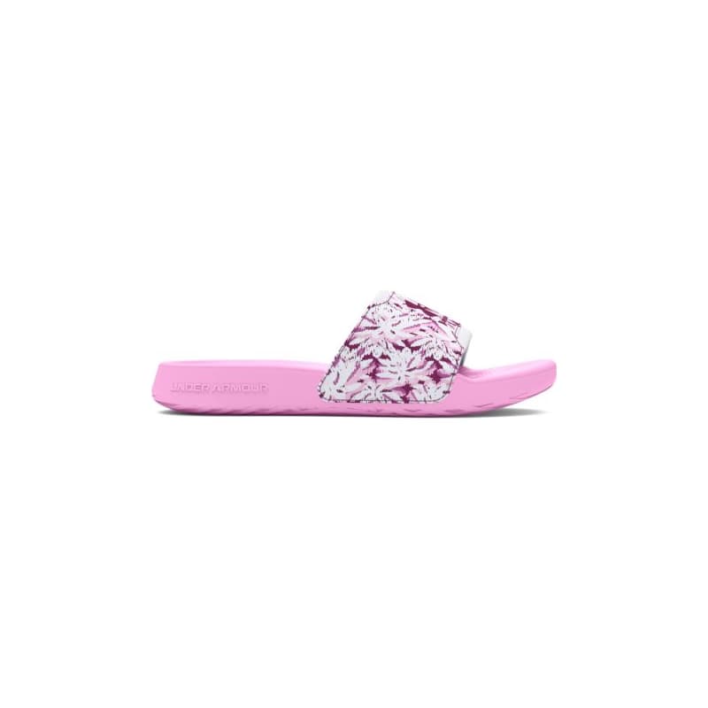 Dámske šlapky (plážová obuv) UNDER ARMOUR UA W Ignite Select Graphic stellar pink white purple gemini