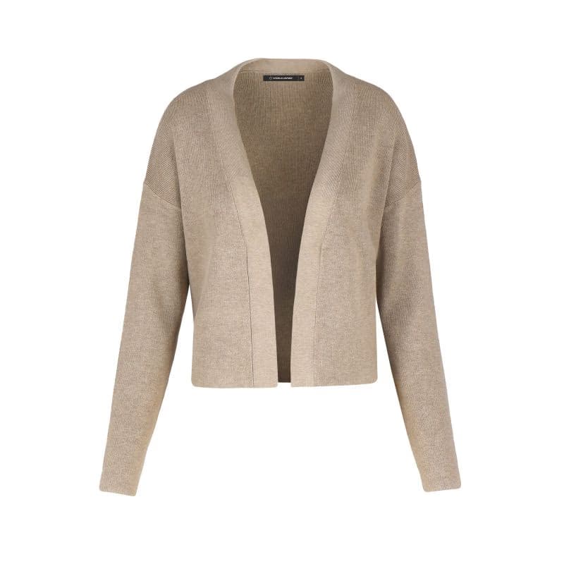 Dámsky sveter VOLCANO S-MIGA-102M-BEIGE MEL 4