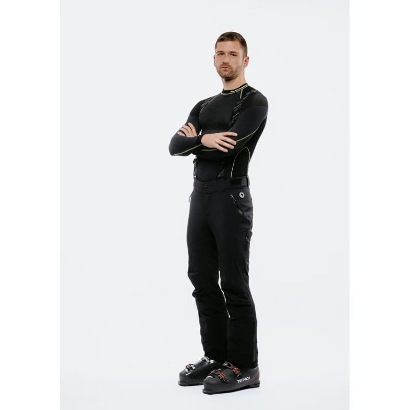 Pánske lyžiarske zateplené nohavice BLIZZARD Ski Pants Lofer, black 2