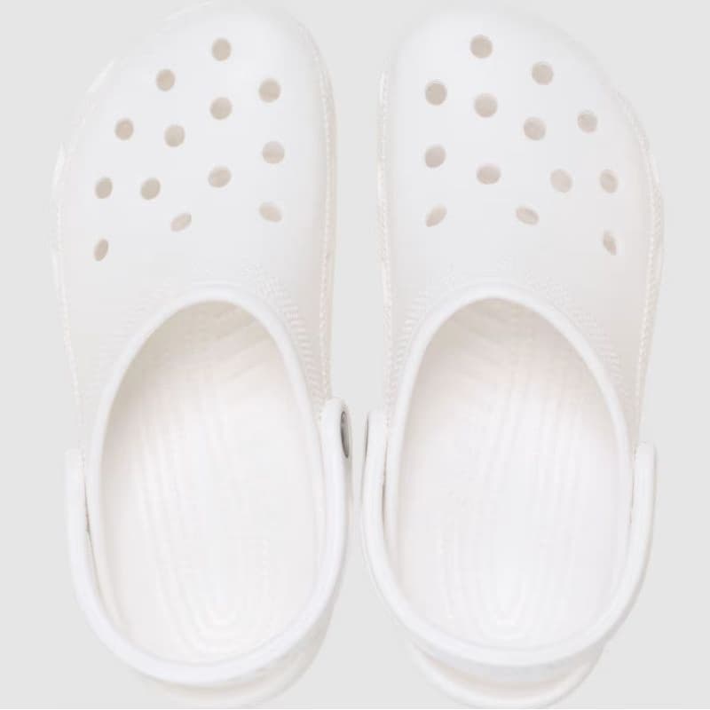 Kroksy (rekreačná obuv) CROCS Classic Clog U white 6