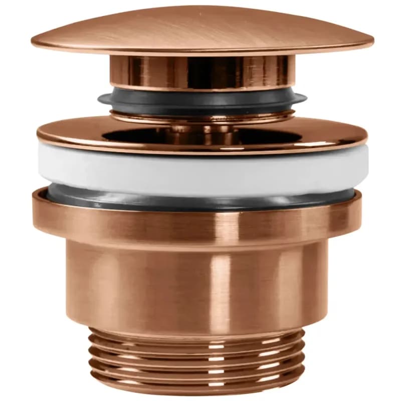 REA - Umývadlový sifón s univerzálnym výpustom click-clack - COPPER MAT REA-A5699 5
