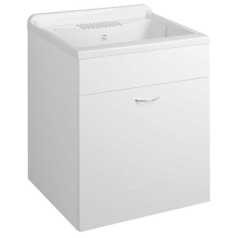 AQUALINE - Skrinka pod výlevku 59,5x70x49,4cm, biela 57035
