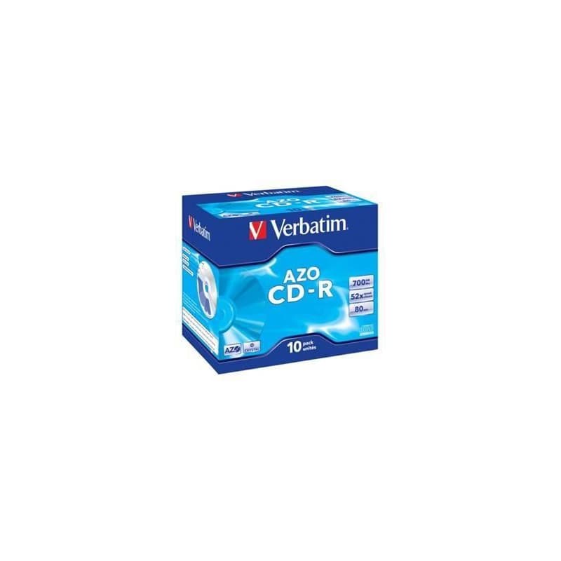 VERBATIM CD-R AZO 700MB, 52x, šperk case 1 ks 1