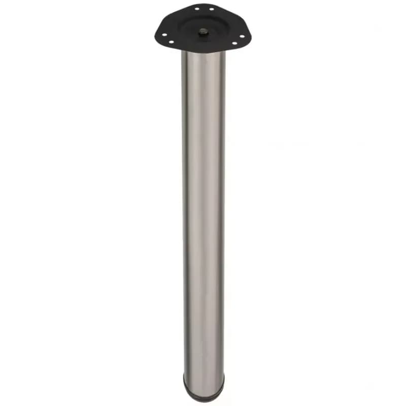 Nábytková noha 820/60 mm leštený nikel