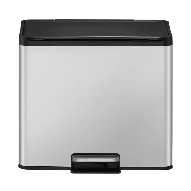 Odpadkový kôš Eko Essential 9+9+9l inox mat 822827