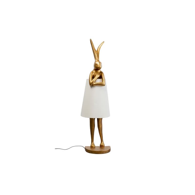 Rabbit stojacia lampa zlato-biela 150 cm 1